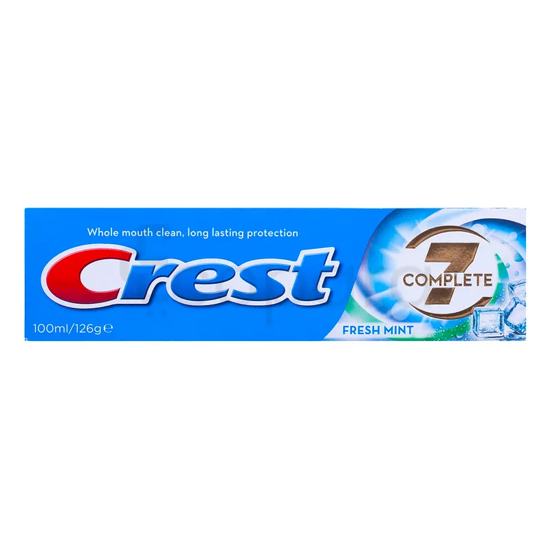 CREST DENTIFRICE FRESH MINT 7 COMPLETE 100ML