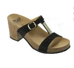 SCHOLL SANDALE ELLESMERE NOIR TAILLE 38