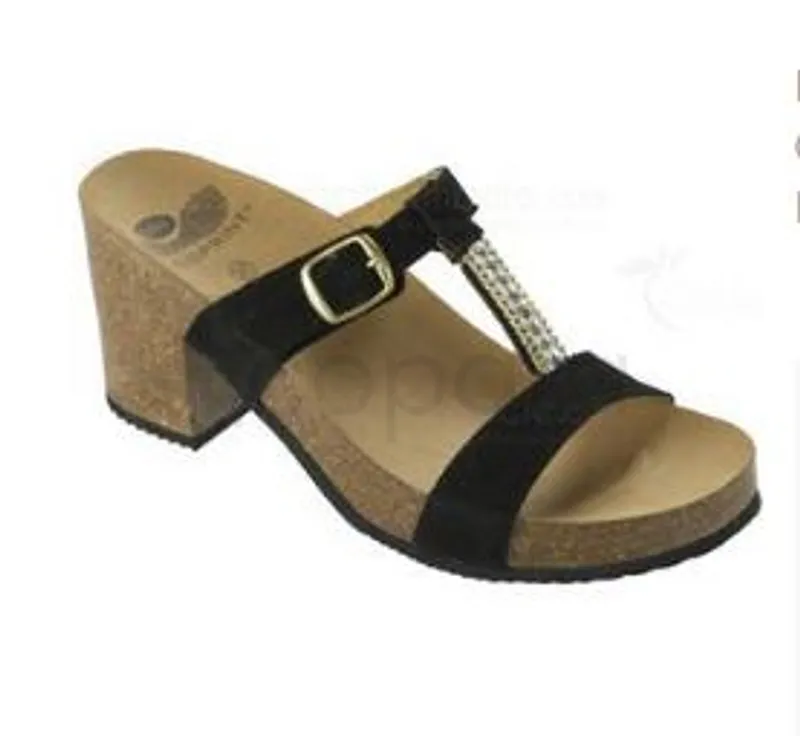 SCHOLL SANDALE ELLESMERE NOIR TAILLE 38