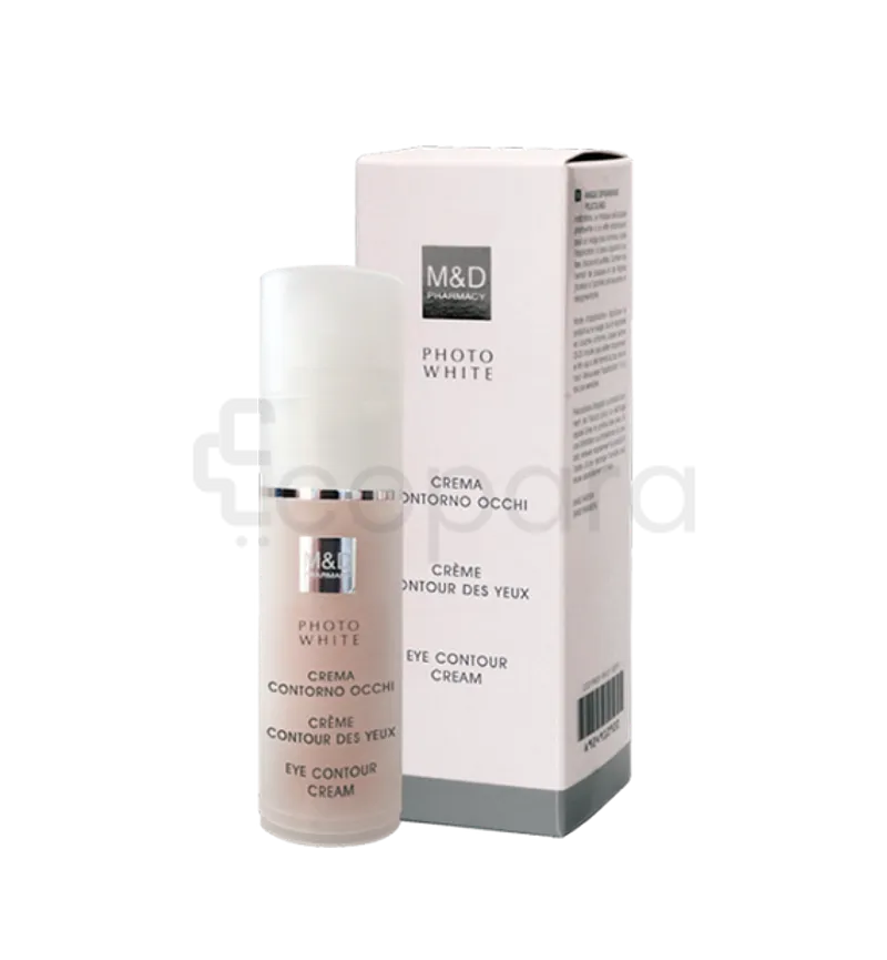 M&D PHOTO WHITE CREME CONTOUR YEUX 30ML