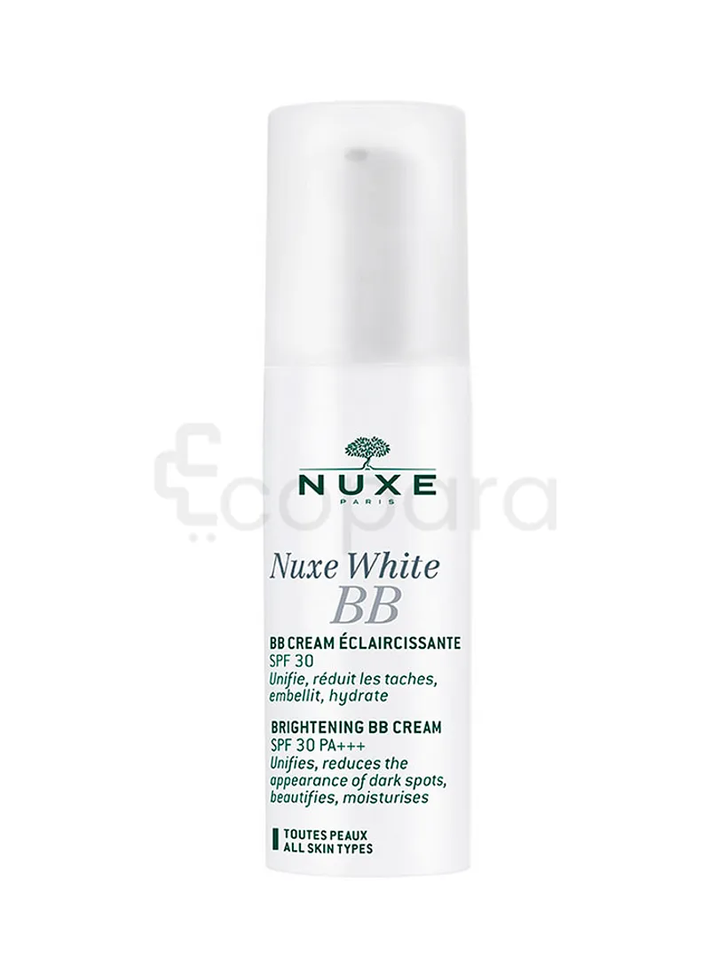 NUXE WHITE BB CREME ECLAIRCISSANTE SPF30 30ML