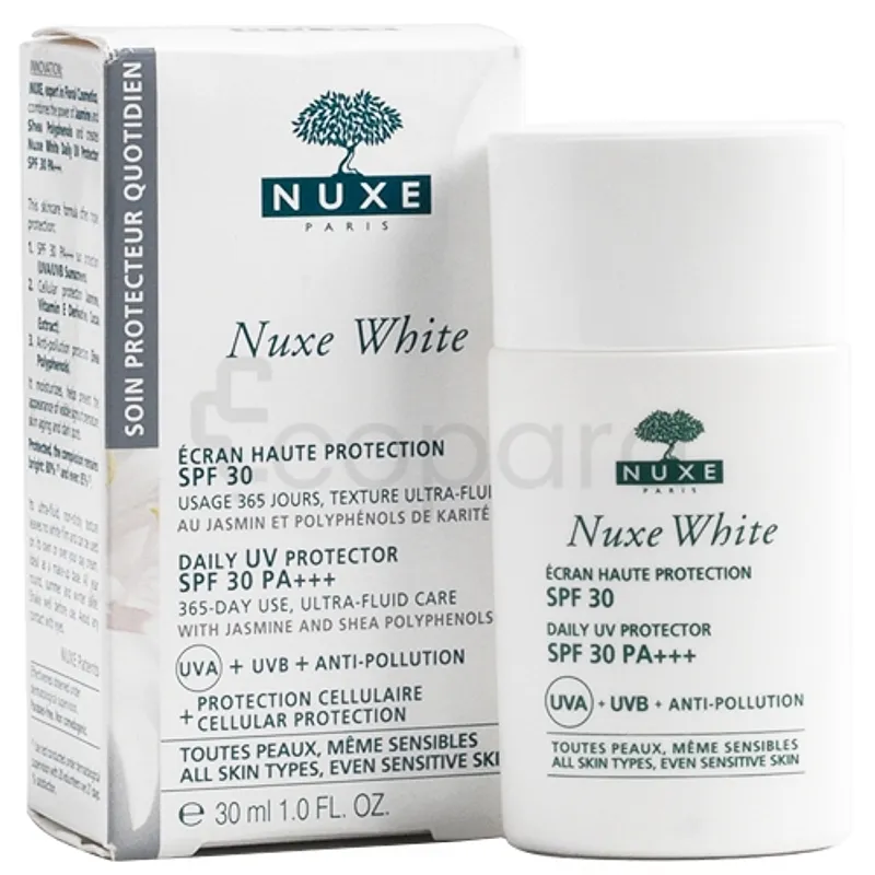 NUXE WHITE ECRAN HAUTE PROTECTION SPF30 30ML