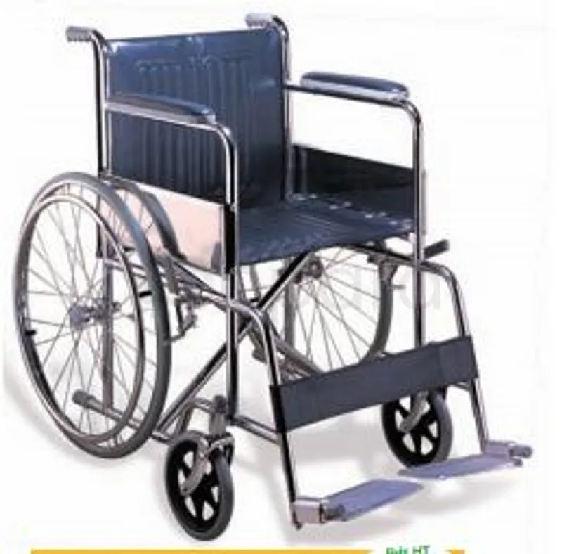 LOCAMED FAUTEUIL ROULANT ADULTE AVEC REPOSES PIEDS FIXE SIEGE 46CM REFERENCE L2004