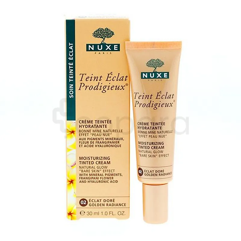 NUXE TEINT ECLAT PRODIGIEUX NUMERO 02 ECLAT DORE 30ML