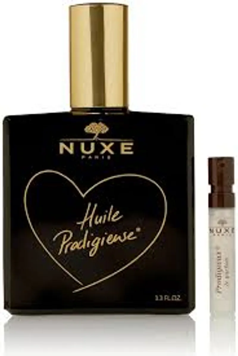 NUXE HUILE PRODIGIEUSE EDITION LIMITEE NOIRE 100ML + NUXE PRODIGIEUX LE PARFUM 1.5ML OFFERT