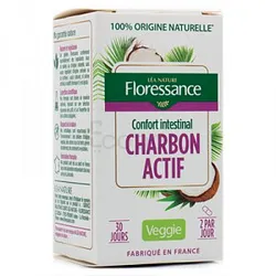 LEA NATURE FLORESSANCE CONFORT INTESTINAL CHARBON ACTIF BOITE DE 60 GELULES