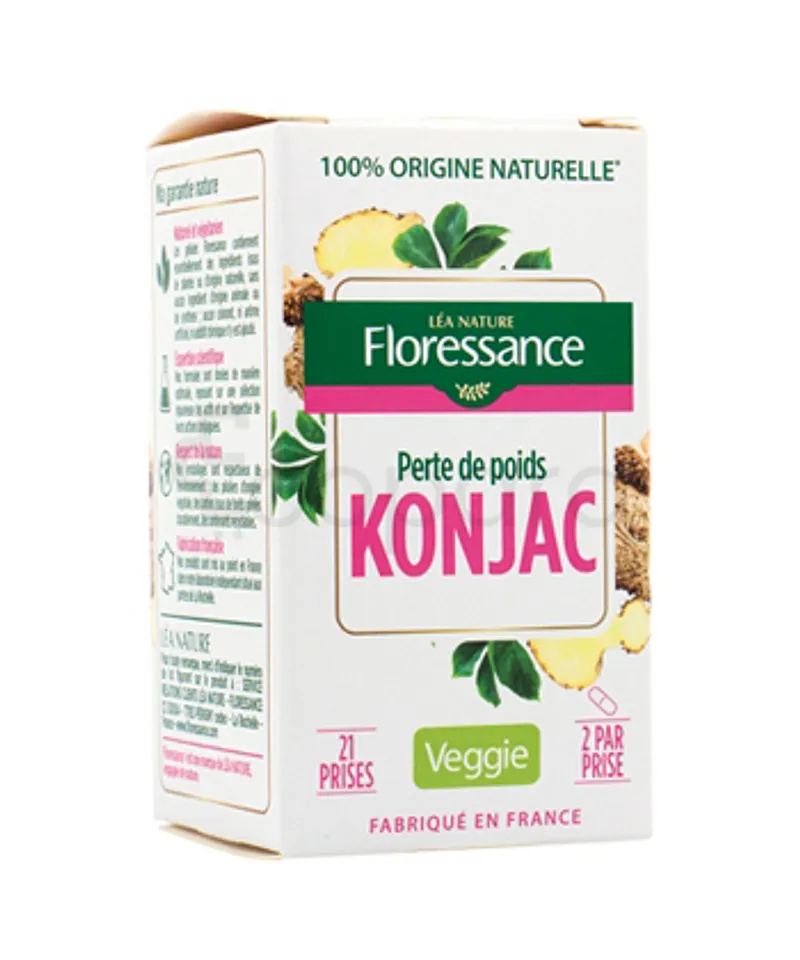 LEA NATURE FLORESSANCE KONJAC PERTE DE POIDS BOITE DE 42 GELULES