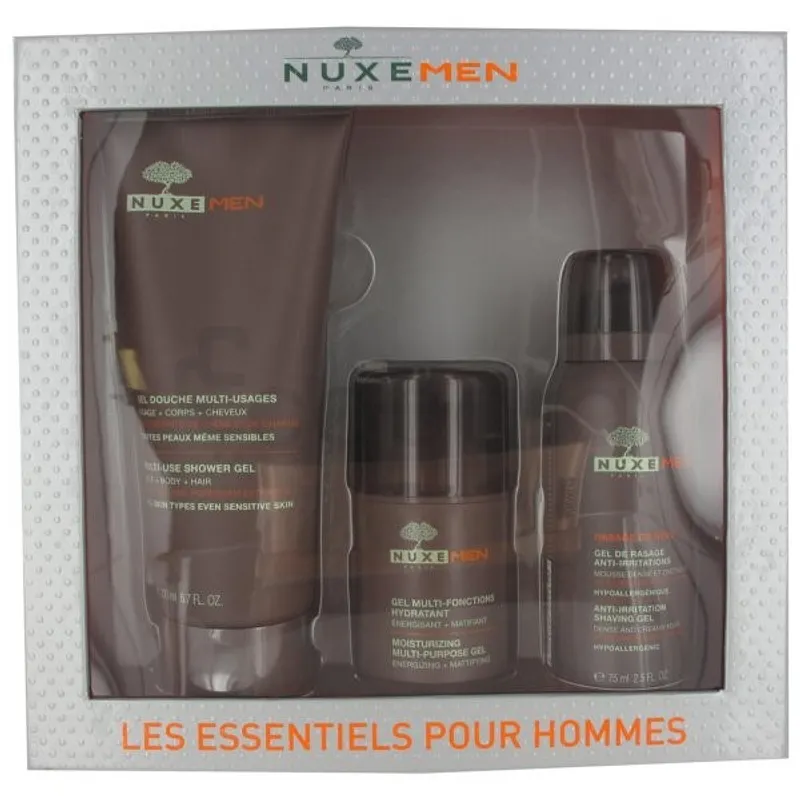 NUXE COFFRET NUXE MEN LES ESSENTIELS POUR HOMMES