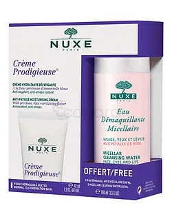 NUXE CREME PRODIGIEUSE 40ML + EAU DEMAQUILLANTE MICELLAIRE 100ML