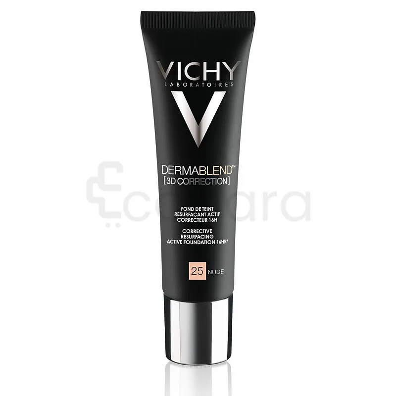 VICHY DERMABLEND 3D CORRECTION FOND DE TEINT NUMERO 25 NUDE 30ML