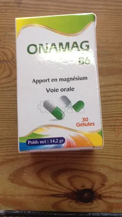 ONAMAG B6 APPORT EN MAGNESIUM BOITE DE 30 GELULES