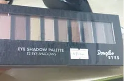 DOUGLAS EYE SHADOW PALETTE NUDE 12 EYES SHADOW