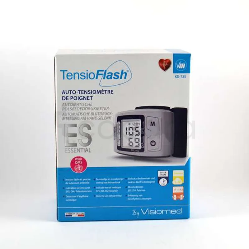 VISIOMED TENSIOFLASH AUTO TENSIOMETRE DE POIGNET REFERENCE KD-735