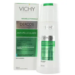 VICHY DERCOS ANTI-PELLICULAIRE SHAMPOOING TRAITANT CHEVEUX SEC 200ML PROMOTION -25%