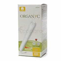 ORGANYC TAMPONS RÉGULIER AVEC APPLICATEUR BOITE DE 16