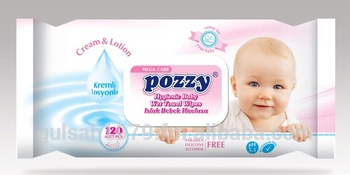 POZZY LINGETTES BEBE BOITE DE 120