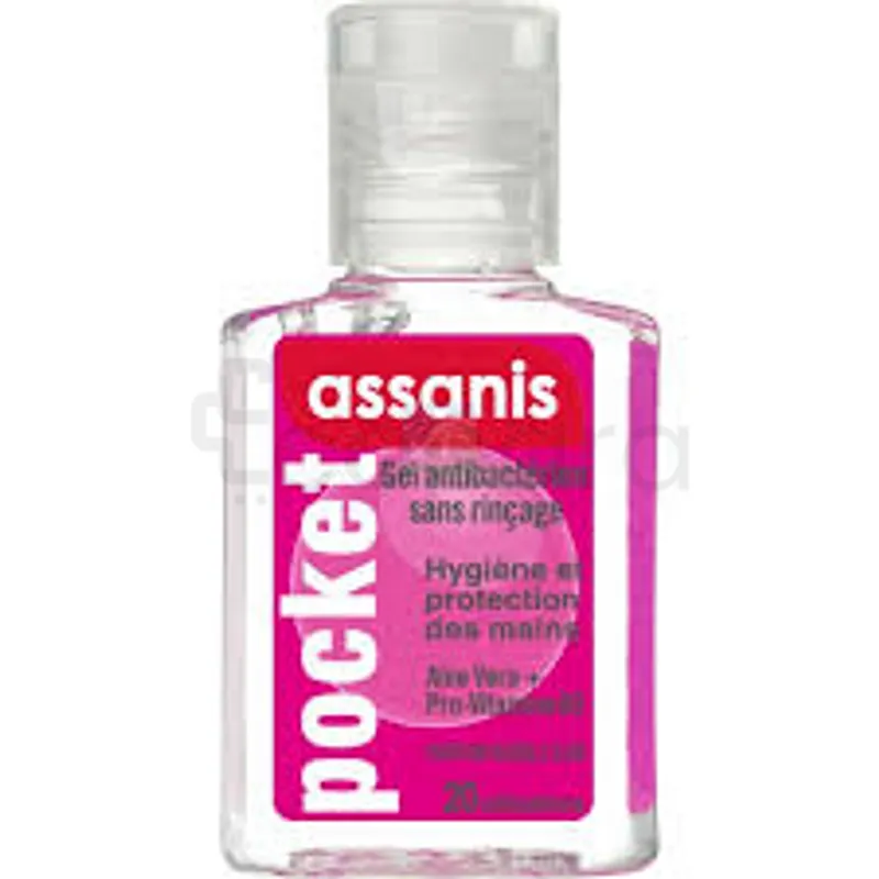 ASSANIS GEL ANTIBACTERIEN BUBBLE GUM POCKET 20ML