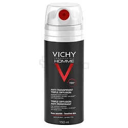 VICHY HOMME ANTI-TRANSPIRANT TRIPLE DIFFUSION 72H AEROSOL 150ML