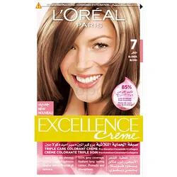 L'OREAL PARIS EXCELLENCE CREME COLORATION CHEVEUX NUMERO 7