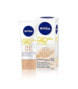 NIVEA Q10 PLUS ANTI-RIDES CC CREAM SOIN ECLAT CORRECTION TEINT 50ML