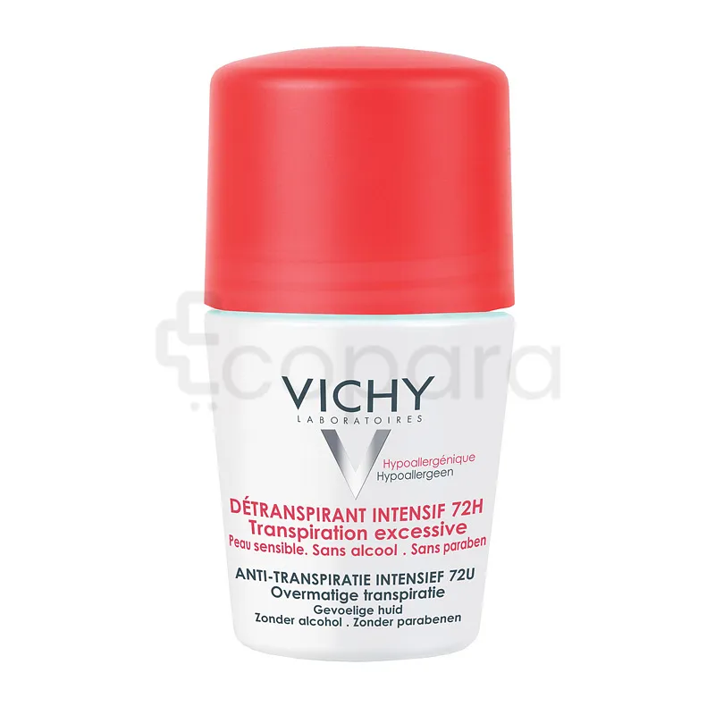 VICHY DETRANSPIRANT INTENSIF 72H TRANSPIRATION EXCESSIVE ROLL-ON 50ML