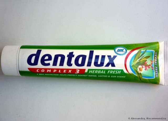 DENTALUX COMPLEX 3 HERBAL FRESH DENTIFRICE 125ML