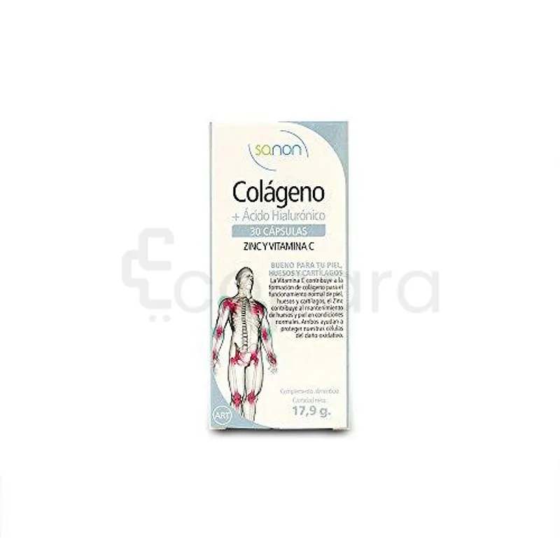 SANON COLAGENO + ACIDO HIALURONICO BOITE DE 30 CAPSULES