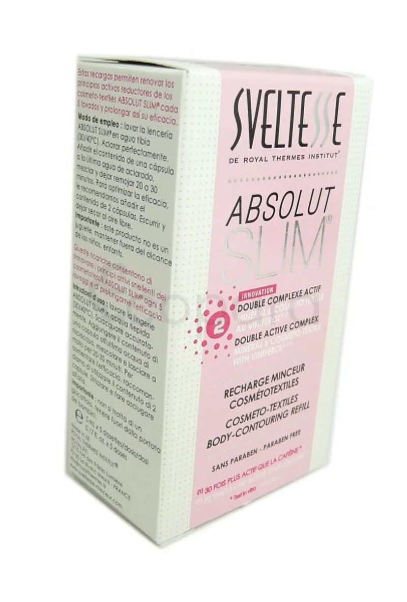 SVELTESSE ABSOLUT SLIM RECHARGE DOSETTES 5ML BOITE DE 5