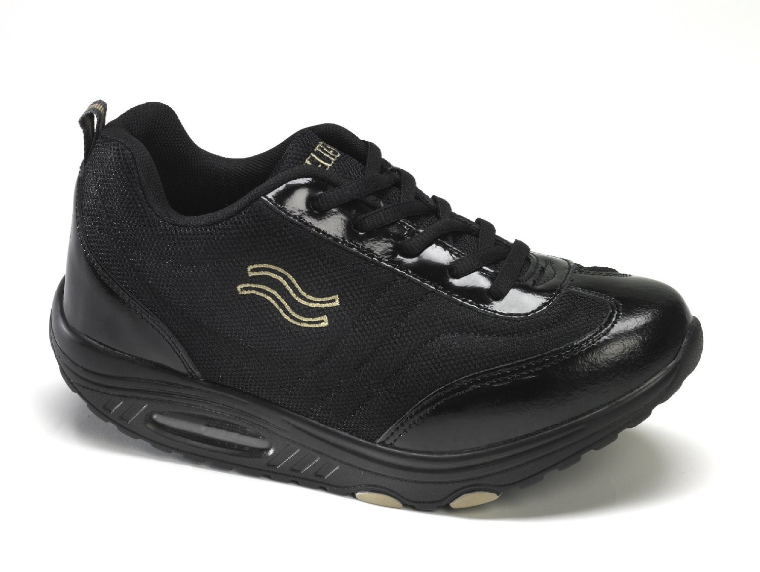 SVELTESSE BALANCING SHOES BASKET TONIC NOIR TAILLE 37