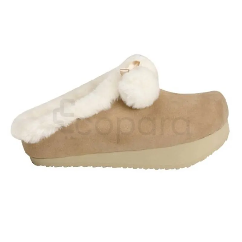 SVELTESSE CHAUSSONS FOURRES BEIGE TAILLE 41