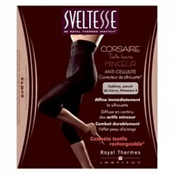 SVELTESSE CORSAIRE MICROFIBRE NOIR TAILLE S-M