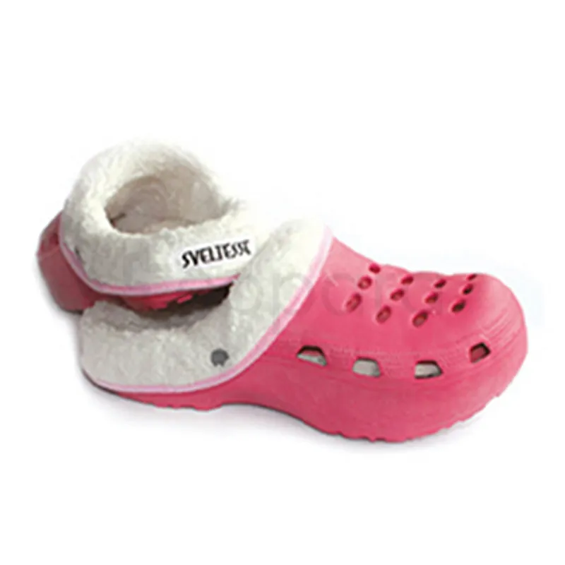 SVELTESSE FUN'IZ SABOT FOURRE ROSE TAILLE 41