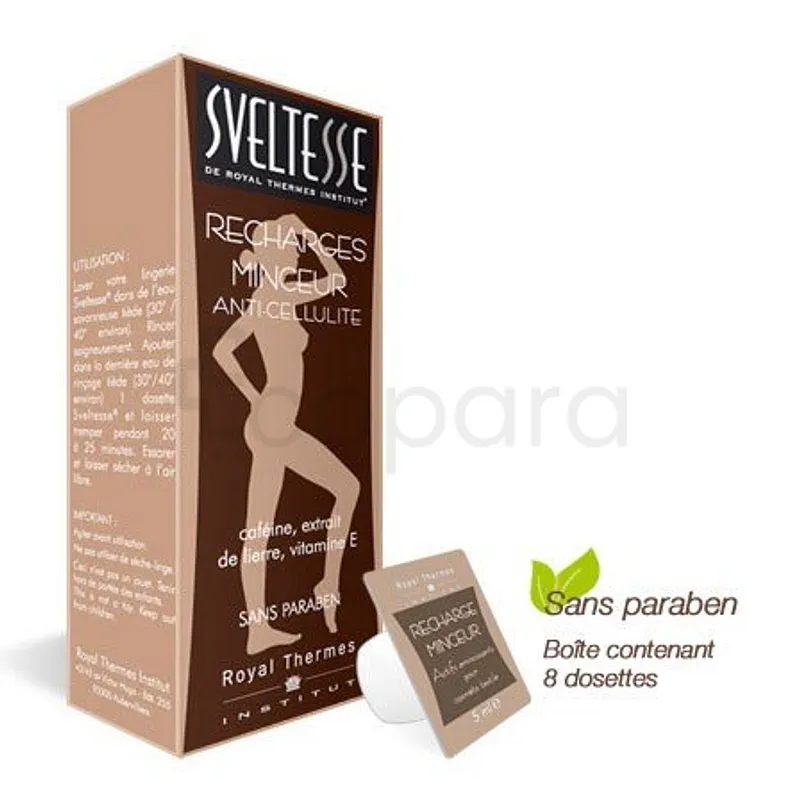 SVELTESSE RECHARGES MINCEUR ANTI-CELLULITE BOITE DE 1 DOSETTE