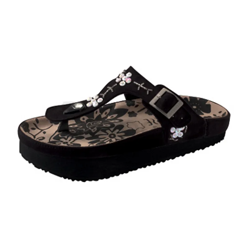 SVELTESSE TONG PERLE NOIR TAILLE 40