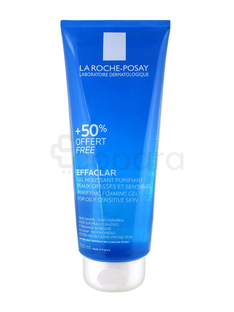 LA ROCHE POSAY EFFACLAR GEL MOUSSANT PURIFIANT 300ML +50% OFFERT