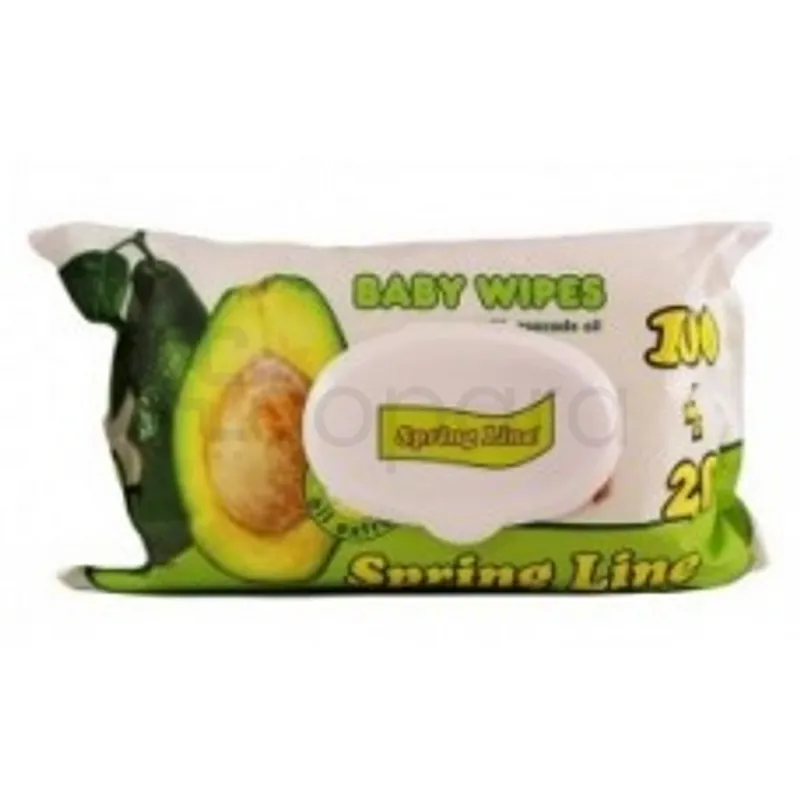SPRING LINE LINGETTES BOITE DE 120