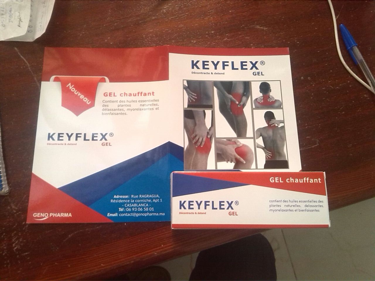 KEYFLEX GEL CHAUFFANT 100G