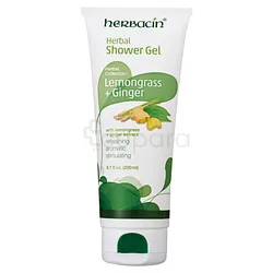 HERBACIN HERBAL SHOWER GEL LEMONGRASS + GINGER 200ML
