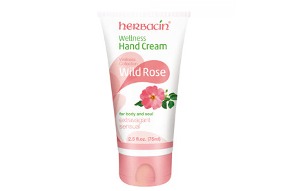 HERBACIN WELLNESS HAND CREAM WILD ROSE 75ML