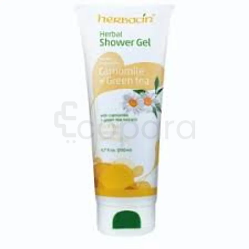 HERBACIN HERBAL SHOWER GEL CAMOMILE + GREEN TEA 200ML
