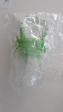 SUCETTE A FRUITS EN SILICONE VERTE
