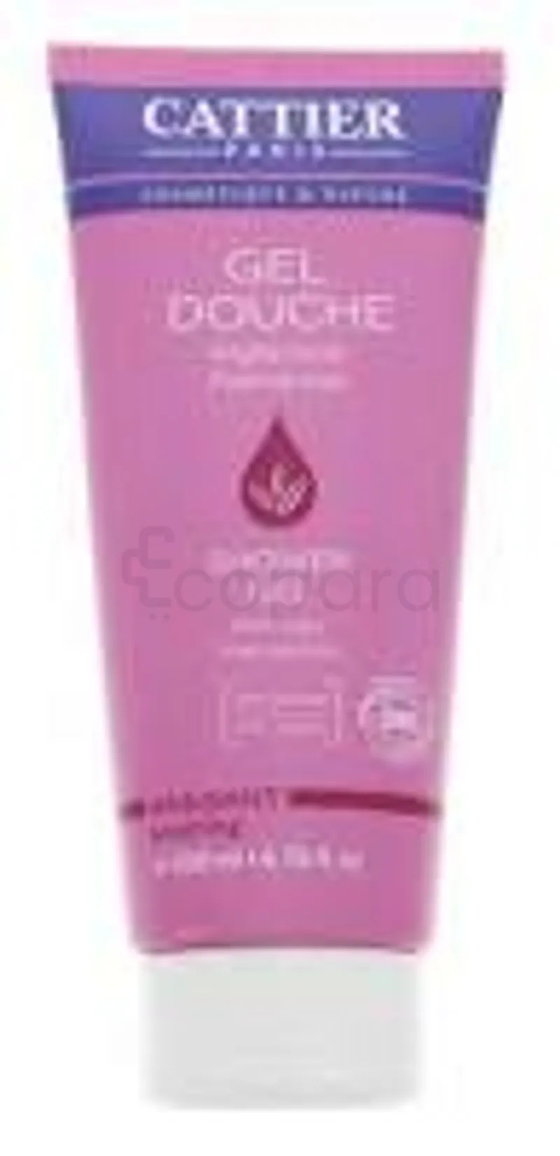 CATTIER GEL DOUCHE ARGILE ROSE PALMAROSA 200ML