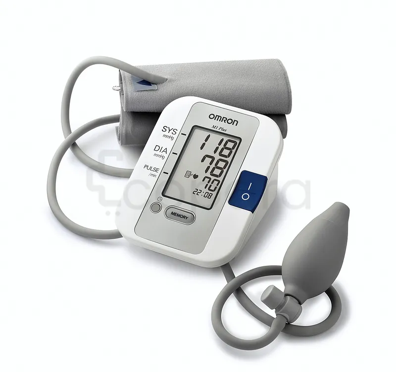OMRON TENSIOMETRE SEMI AUTOMATIC BLOOD PRESSURE MONITOR REFERENCE M1