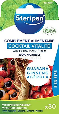 STERIPAN COMPLEMENT ALIMENTAIRE COCKTAIL VITALITE BOITE DE 30