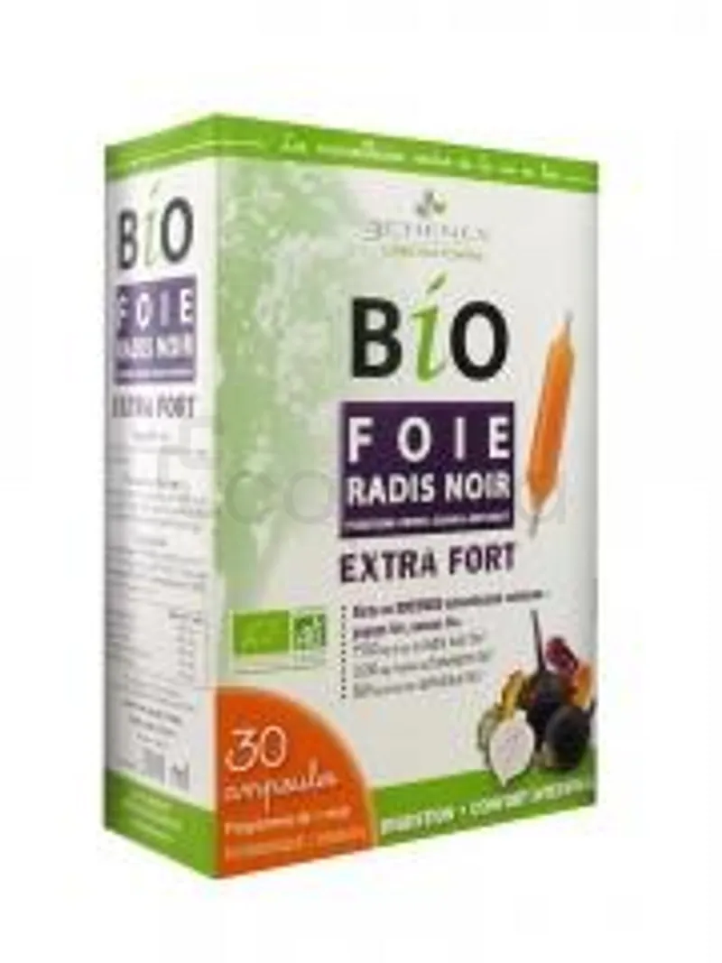 3CHENES BIO FOIE RADIS NOIR BOITE DE 30 AMPOULES