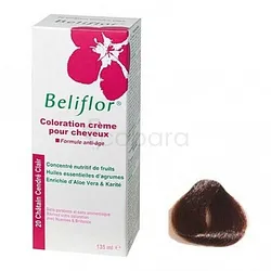 BELIFLOR COLORATION CREME NUMERO 20 CHATAIN CENDRE CLAIR 135ML