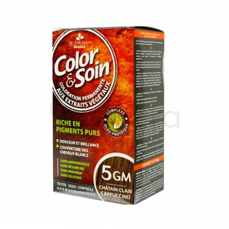 COLOR ET SOIN N5GM CHATAIN CLAIR CAPPUCCINO