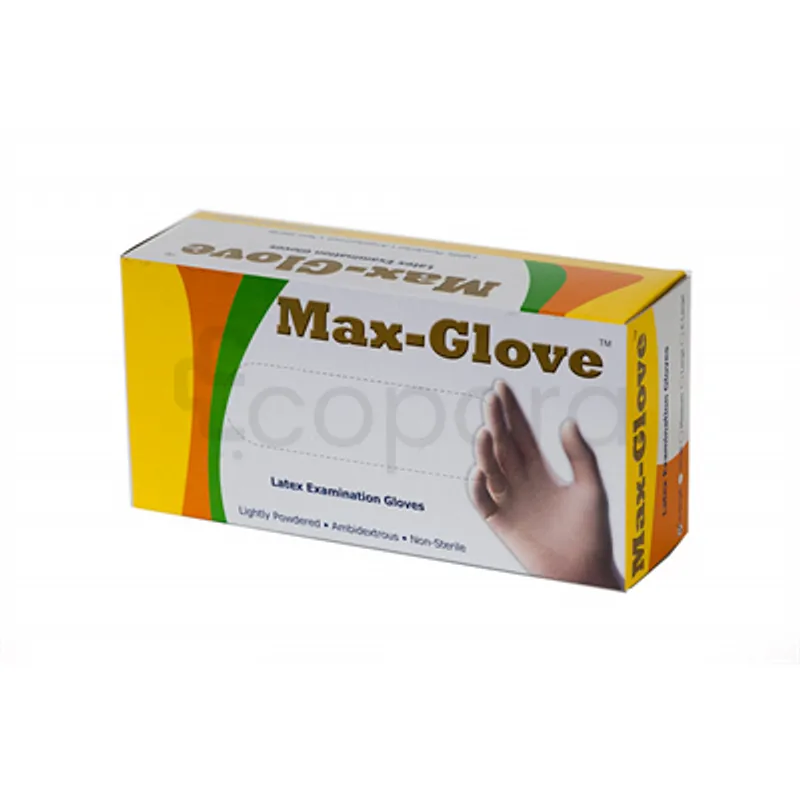 MAX GLOVE GANTS LATEX TAILLE L