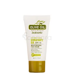 OLIVE OIL ACEITE DE OLIVA BABARIA CREMA FACIAL HIDRATANTE DIA SPF15 50ML