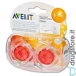 AVENT 2 SUCETTES 6-18MOIS REFERENCE SCF17022
